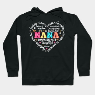 Retro Nana Grandma, Nana, Blessed Nana, Nana Life, Mother's Day Hoodie